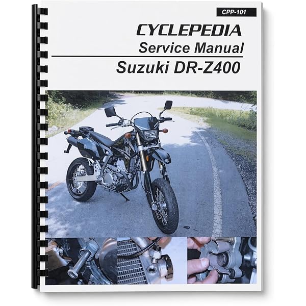 Suzuki DR-Z400 Kawasaki KLX400 Cyclepedia Printed Motorcycle